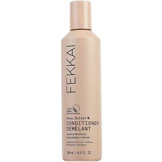 Fekkai Shea Butter Conditioner - 8,5 oz - Fugter og fugter - Reducerer krus med 61 % op til 12 timer - Fri for sulfater, parabener, phthalater -