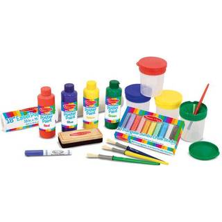 Melissa & Doug Easel -tilbeh?rss?t - Paint Cups b?rster Kalkpapir T?r -Erase Marker