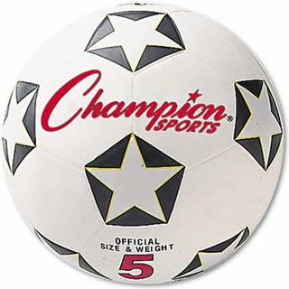 Champion Sports Rubber Cover Soccer Ball - St?rrelse 5