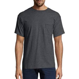 Herre Authentic -T Pocket T -shirt - Ash - S (D0102H7MRJT)