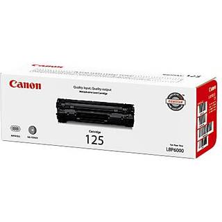 Awesometoner Canon Toner- Canon 125 (3484B001AA) Reman fremstillet sort laser tonerpatron (CE285A)
