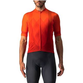 Castelli A Tutta kortærmet cykeltrøje Fiery Red herre - Størrelse XX-Large