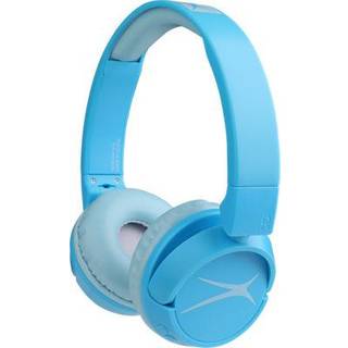 Altec Lansing Børnesikker 2-i-1 Bluetooth-hovedtelefoner: volumenbegrænsning, foldbar over-ear-design til sikker og klar lyd