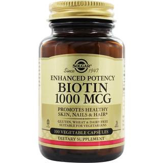 Solgar - Biotin 1000 mcg, 100 kapsler
