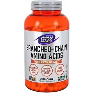 NOW Foods BCAA med Leucin, Isoleucin og Valin