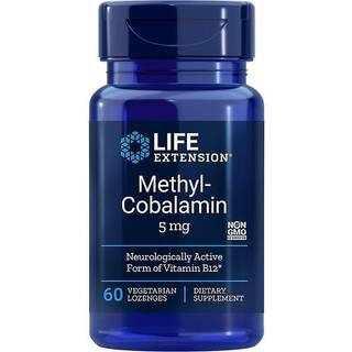 Methylcobalamin, 1mg - 60 vegetariske sugetabletter