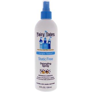Ejentyrer Tangle Tamer Static Free Detangling Spray - Detangler spray til b?rn - Paraben gratis sulfatfri glutenfri m?trik gratis - 12 oz