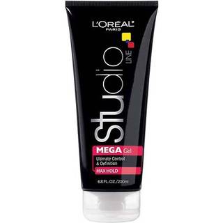 L'Oreal Loreal Studio Line Head Lock Mega Hard Hold Gel 6,8 Oz Pakke med 2