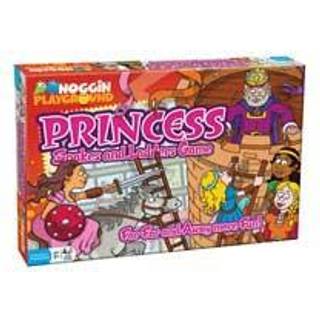 Prinsesse slanger og stiger f?rskolespil - Ingen l?sning kr?ves - Tidlig l?ring grundl?ggende couting -spil for b?rn i alderen 3 og op - for 2 ti