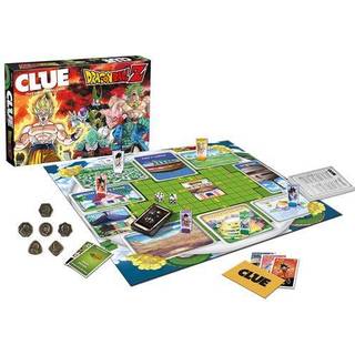 Clue Dragon Ball Z | Samlerbart Clue Board Game med Anime Show | Officielt licenseret spil med velkendte placeringer og ikoniske figurer fra Drag