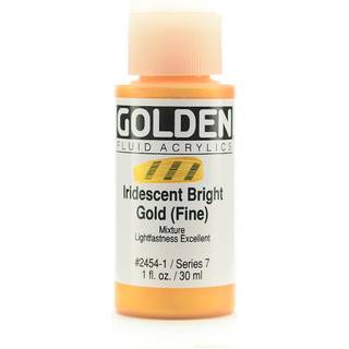 Golden Fluid Acrylics 30 ml - 2454 Iridescent Bright Gold F.