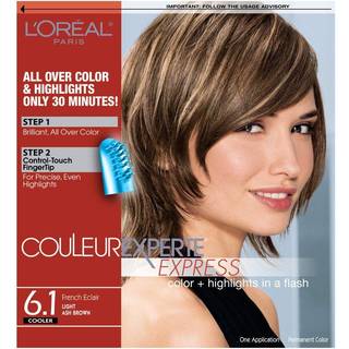 L'Oreal Paris Couleur Experte 2-trins hjemmefarve og reflekser-kit: Permanent basefarve med harmoniserende reflekser