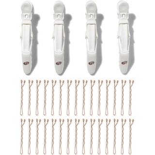 T3 Hårstyling Tilbehør Clip Kit with 4 Alligator Clips and 30 Rose Gold Bobby Pins 4 rumklemmer + 30 hårklemmer 1 Stk. (204,00 kr / 1 stk.) - 1 Stk.