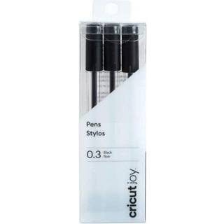 Cricut Joy Infusible Ink penne med tynde spidser 3-pak (sort)