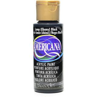 Decoart Americana akrylmaling 2-ounce lampe sort (DAO67-3)