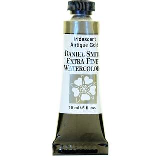 Daniel Smith akvarelfarve 15 ml Iridescent Antique Gold