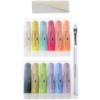 Faber-Castell Gelatos Pastels Color Set 12 pastelfarver-Multi-Purpose Art Medium