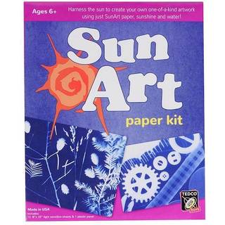 Tedco 8 """" x 10 """" Sun Art Paper Kit - 12 ark