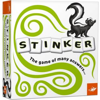 Foxmind -spil: Stinker Word Game Party Game, hvor m?let er latter 200 sjove sp?rgsm?l til 3 til 6 spillere i alderen 10 ?r og opefter