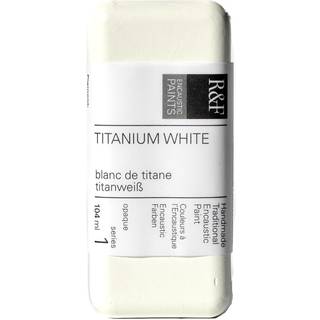 R&F Handmade Paints 1110 Encaustic Paint 104ml Titanium White