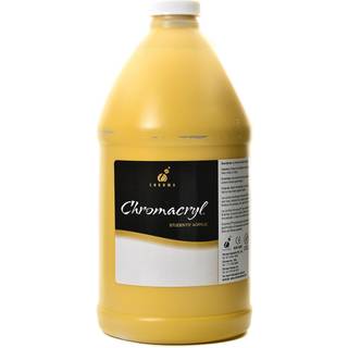 S&S verdensomspændende kromacrylstuderendes akrylmaling Guloxid 1/2 gallon