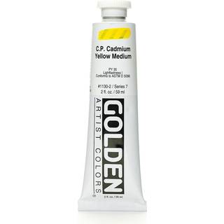 Golden Heavy Body Acrylfarbe - Kadmiumgelb Mittel