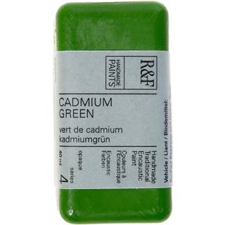 R&F Encaustic Paint 40ml Cadmium Green