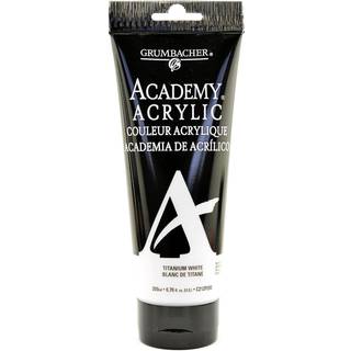 Academy Acyl 200ml Titan White