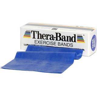 Thera Band Flad Elastik 5,5 m - Blå Hårdhed 5