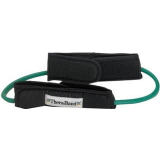 Theraband Resistance Tubes Professionel latex elastisk rør til fysioterapi Lavere Pilates hjemme-træning og rehabilitering 12 tommer med polstred