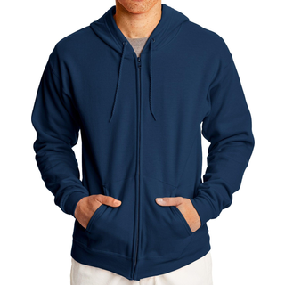 Hanes mænds fuld-zip øko-smart hættetrøje