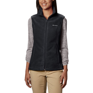 Columbia Women's Benton Springs Vest Fleecevest Damer størrelse L farve sort