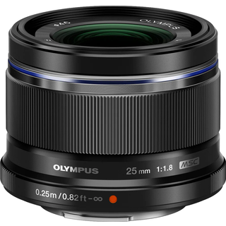 Olympus 25mm f/1,8 sølv