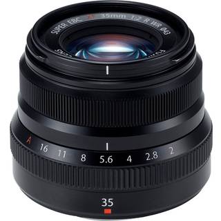 Fujifilm Fujinon XF 35mm f/2.0 R WR - Sort incl. Haida NanoPro Clear Filter - 43 mm!
