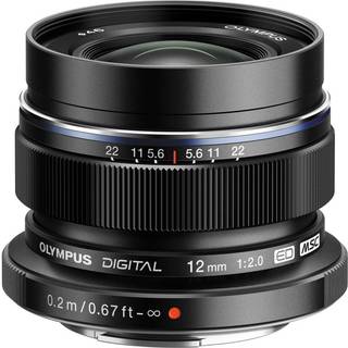 OLYMPUS M. ZUIKO DIGITAL 12MM F/2 SORT