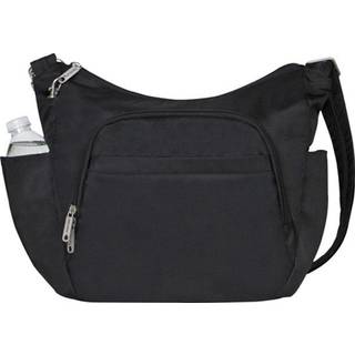 Travelon anti-stöld klassisk crossbody hinkväska