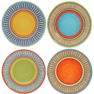 Certificerede internationale Valencia -middagsplader (s?t af 4) 11.25 """" Multicolor
