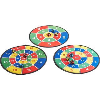 Dartspil i Velcro - 3 forskellige - 9 bolde.
