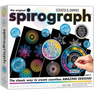 Spirograph Tegneværktøj Skrab og Shimmer