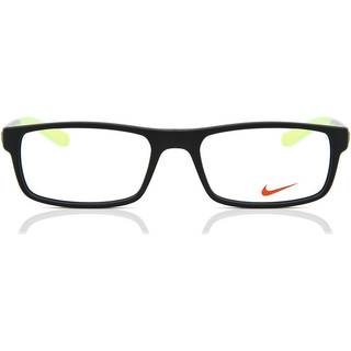 Nike Mand NIKE 7090 012 Optiske stel Plast Sort-opaque Firkantet