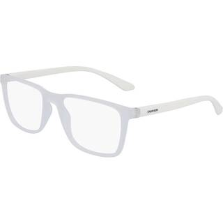 Calvin Klein Mand CK19573 971 Optiske stel Plast Hvid Firkantet Normal