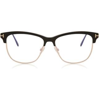 Tom Ford FT5546-B Blue-Light Block 001 52 Briller Kvinder Black - Black - 52mm