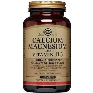 Solgar - Calcium, Magnesium med Vitamin D3 150 tabletter