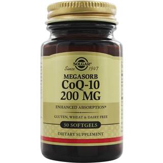 Solgar - Megasorb CoQ10 200 mg, 30 kapsler