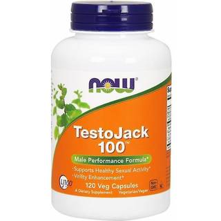 NOW – TestoJack 100, 120 Veg Kapsler