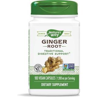 Nature's Way – Ingefærrod 100 Kapsler