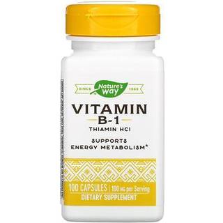 Nature's Way - Vitamin B1 100 kapsler