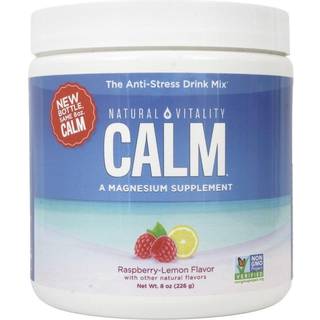 Natural Calm, hindbær citron - 226g