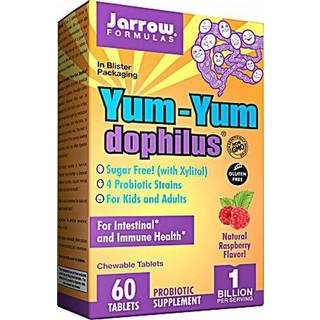 Yum-Yum Dophilus - 1 milliard CFU (hindbær) - 60 tyggetabletter