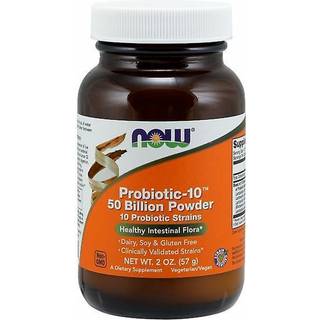 NOW Foods Probiotic-10 50 Milliarder Pulver